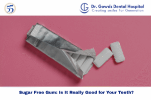 Minty Fresh Sugar Free Gum for Oral Health and Fresh Breath