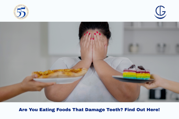 foods that damage teeth