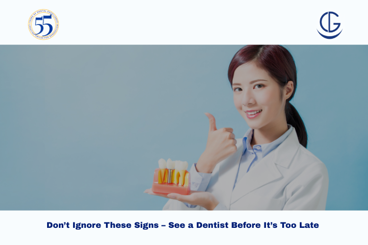 time to see a dentist