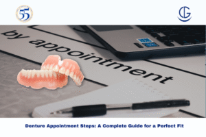 denture appointment steps