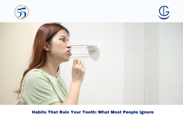 Habits That Ruin Your Teeth