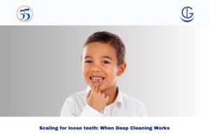 SCALING FOR LOOSE TEETH