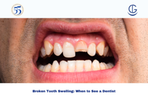 broken tooth swelling