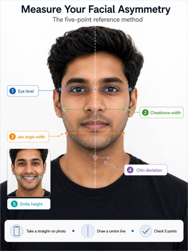 measure your facial asymmetry
