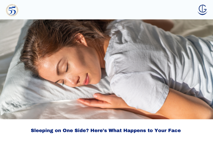 does sleeping on one side cause facial asymmetry