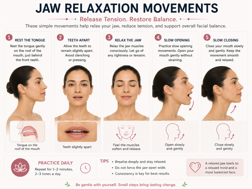 jaw relaxation movements