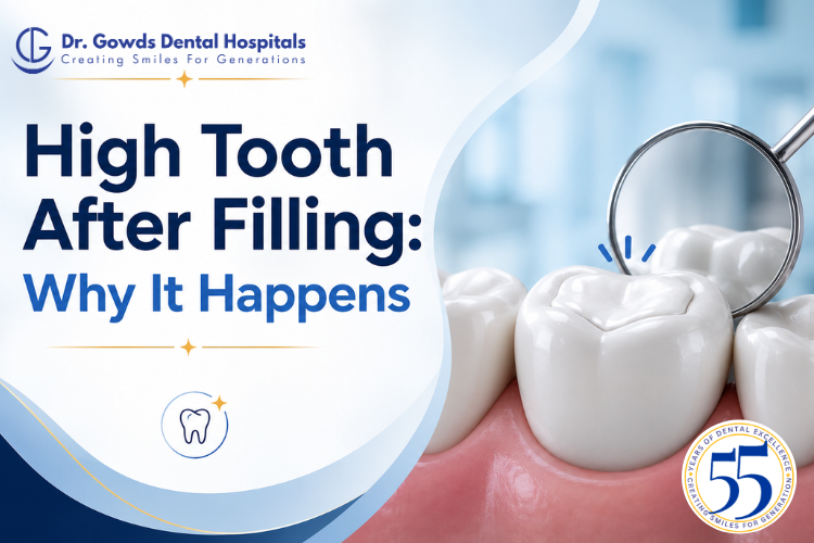 High Tooth After Filling