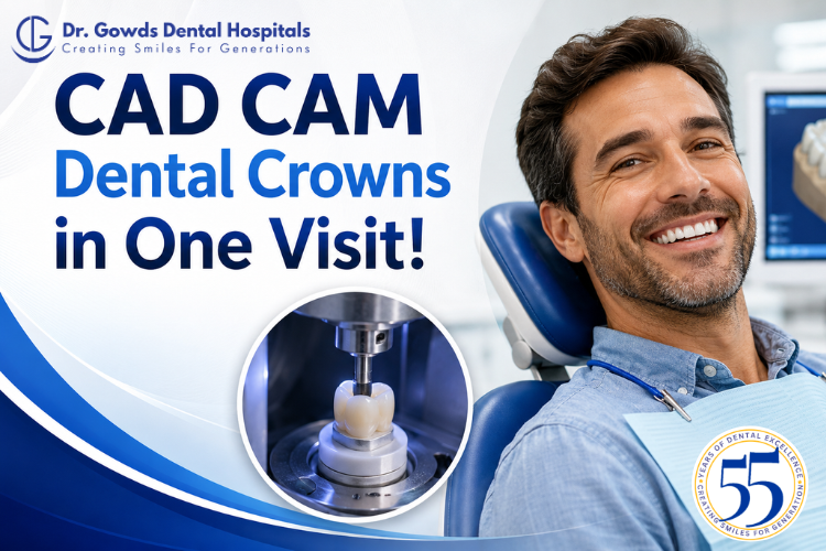 CAD CAM Dental Crowns