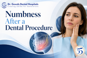 numbness after a dental procedure