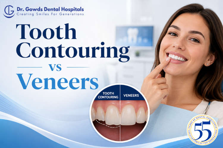 Tooth Contouring vs Veneers
