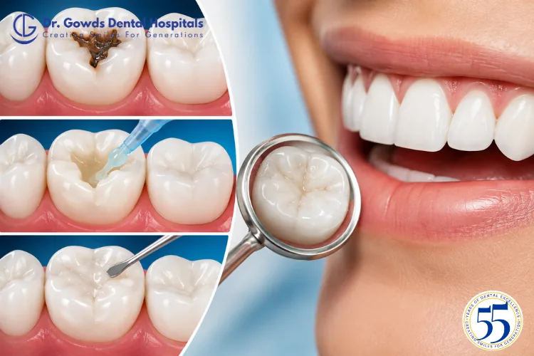 composite tooth filling