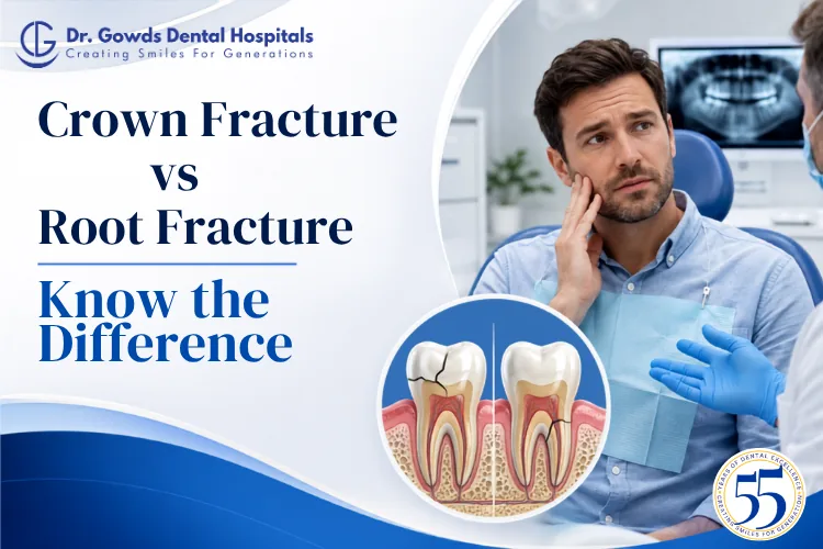 Crown Fracture vs Root Fracture