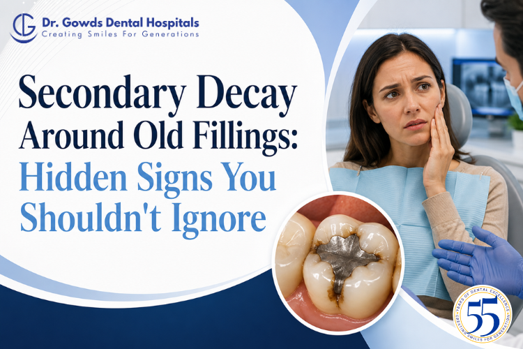 Secondary Decay Around Old Fillings