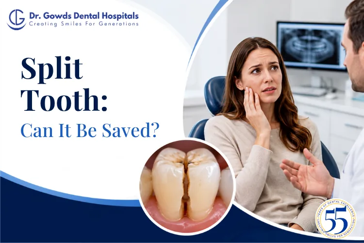 split tooth
