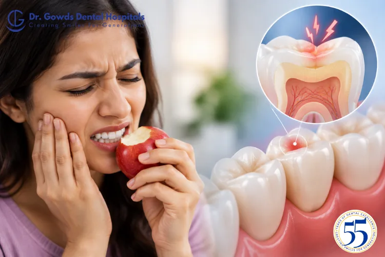Sharp Pain When Biting Down