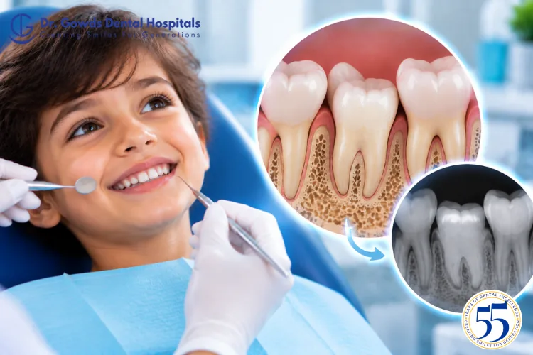 Tooth ankylosis in children