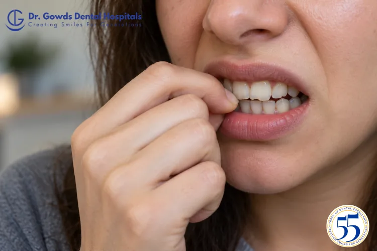 Nail Biting Effects on Teeth