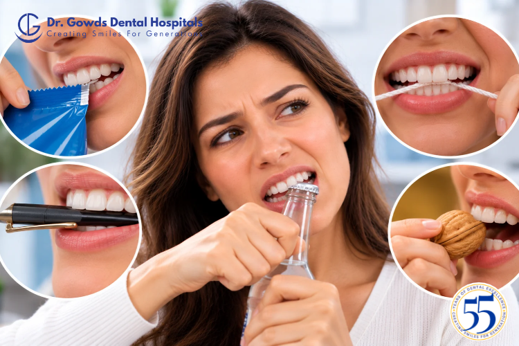 Using Teeth as Tools