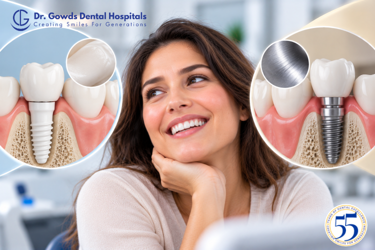 Zirconia vs Titanium Dental Implants